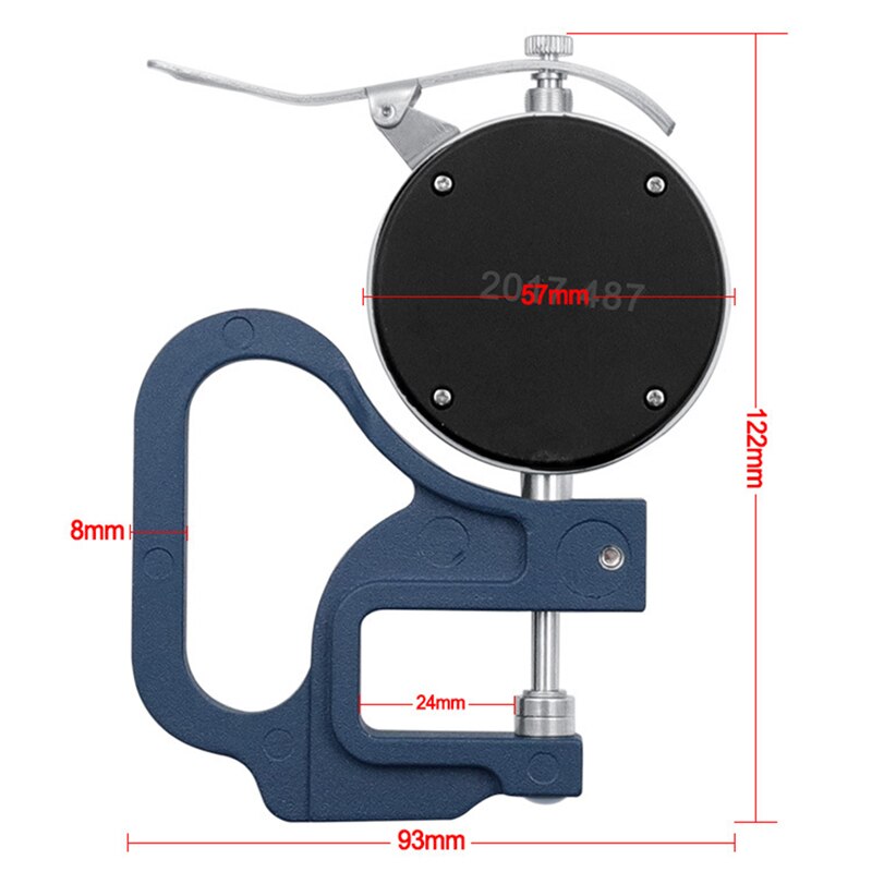 Electronic Thickness Gauge 0-12.7mm 0.01/0.001mm High Precision Digital Micrometer Thickness Meter Micrometro Measuring Tool