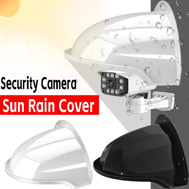 Beveiligingscamera Zon Regenhoes Outdoor Beveiligingscamera Beschermhoezen Schild voor Outdoor Camera Shield Muur Waterdichte behuizing