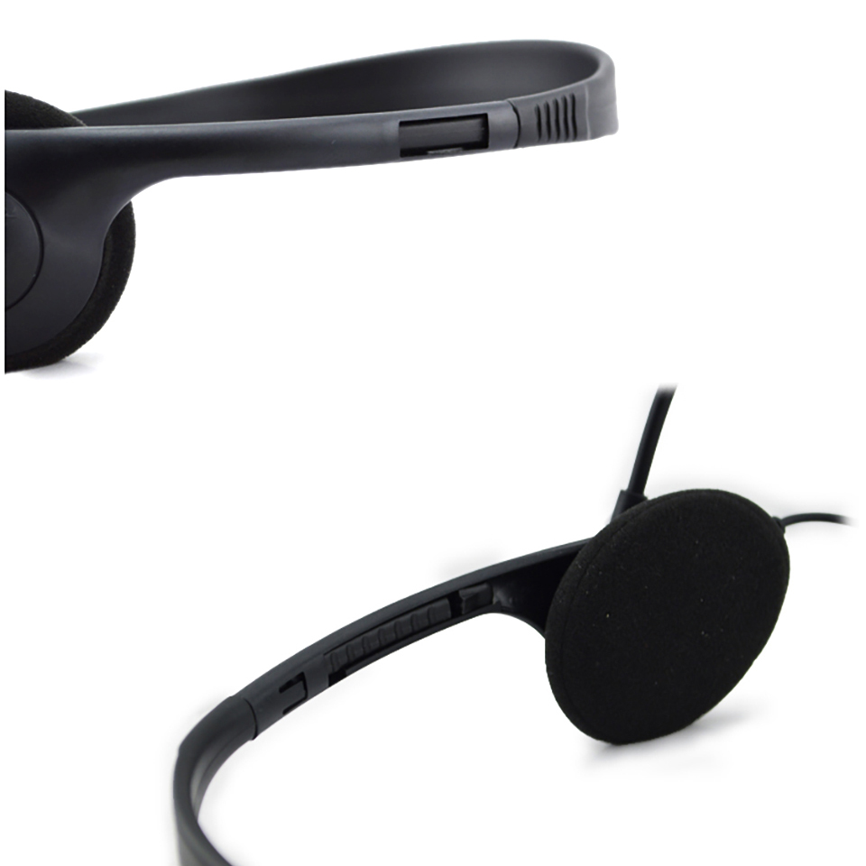 Operator Headphones Head-mounted With Noise Canceling Microphone One-ear Telephone Clear Call Headphones Single-Sided Headset