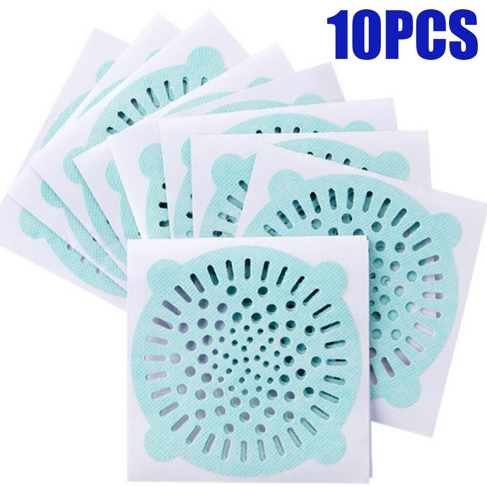 Multifunctional Cleaning Claw Hair Clog Remover Grabber for Shower Drains Bath Basin Hair Catcher Kitchen Sink Cleaning Tools: 10pcs