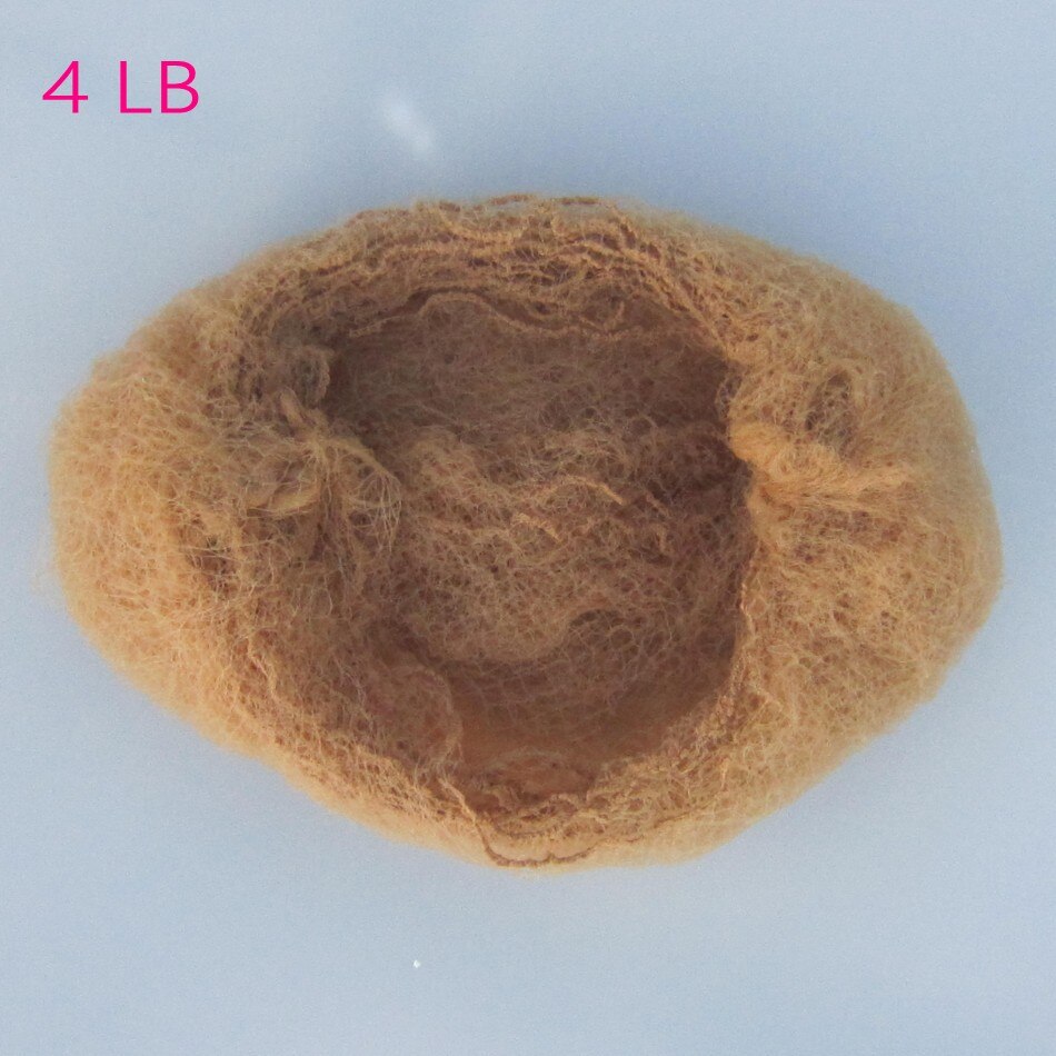 100 stk top nylon net star dance recital buns / hair extension vævning kasket brune hårnet direkte salg