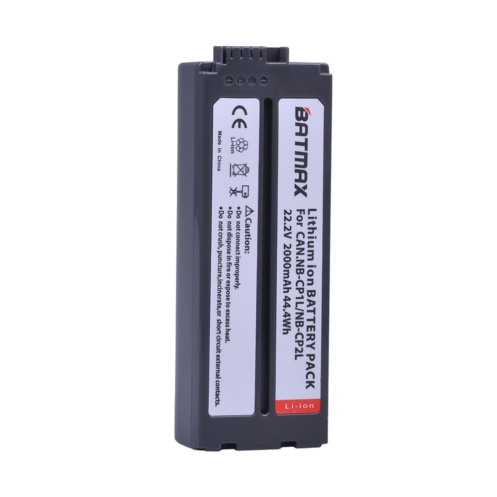 Batería NB CP2L para impresoras fotográficas, 2000mAh, NB-CP2L, para Canon NB-CP1L, CP2L, SELPHY, CP800, CP900, CP910, CP1200,CP100,CP1300, 1 unidad