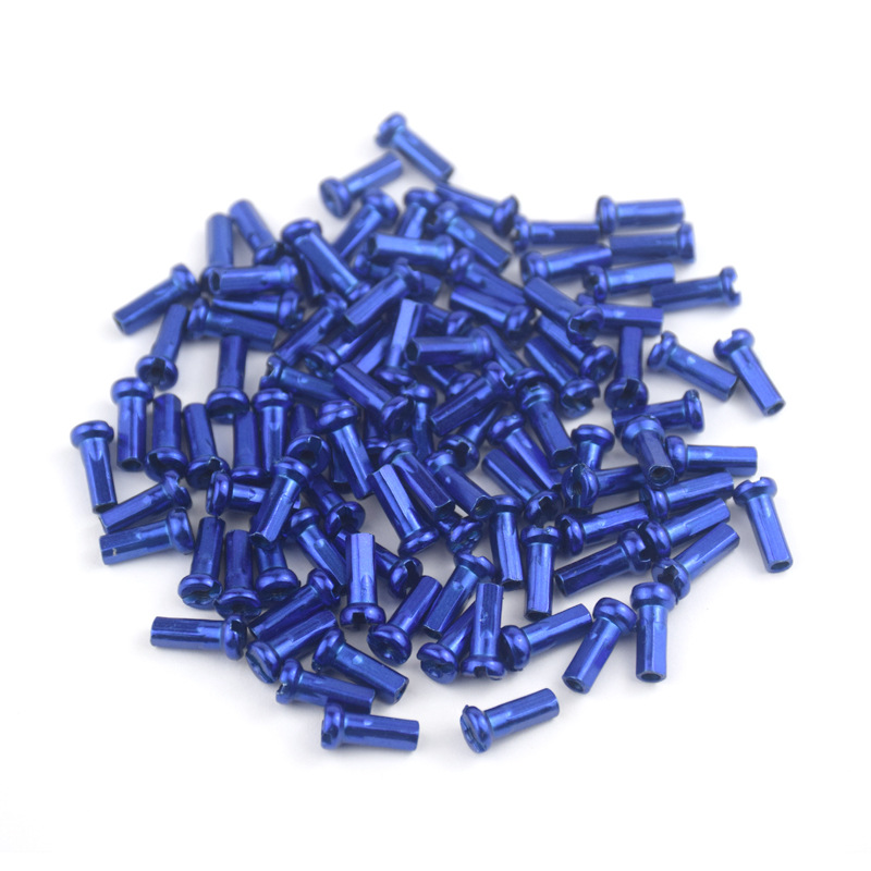 Tapa para radios de bicicleta de 14G, 36/72 Uds., tapa para pezones de rueda de ciclismo para radios de 2mm y 14mm, tetina para radios de rueda colorida