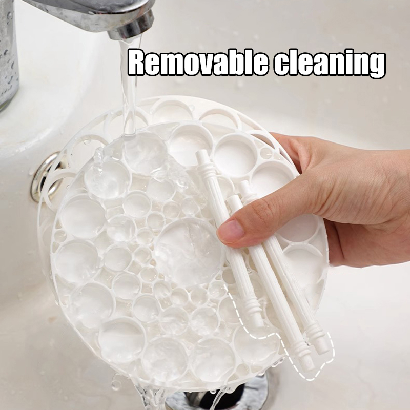 Large Capacity Makeup Brush Storage Bucket, Multi-Functional Cosmetics Display Rack, Eyebrow Pencil, Eyeliner, Lipstick Storage