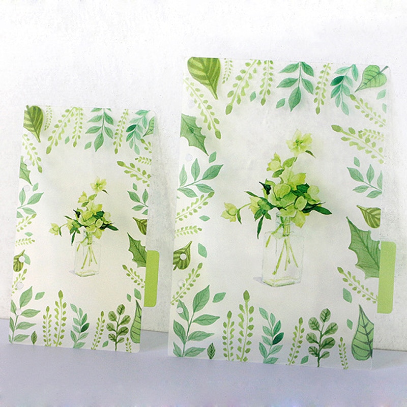 6 Holes A6 Colored Notebook's Index Page Inside Pages Planner Papers Cute Notebook Matching Stationery School Supplies