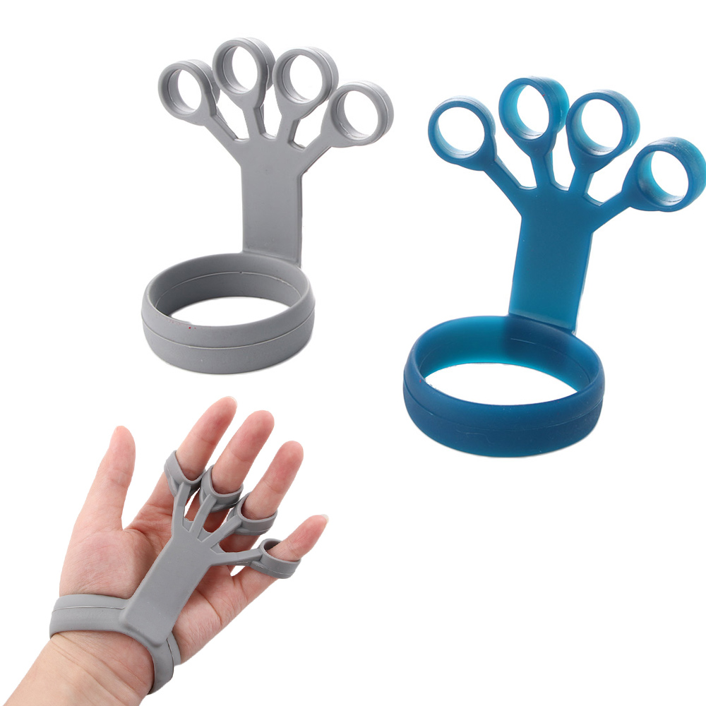 Silicone Grip Device Finger Exercise Stretcher Arthritis Hand Grip Trainer Strengthen Training To Relieve Pain