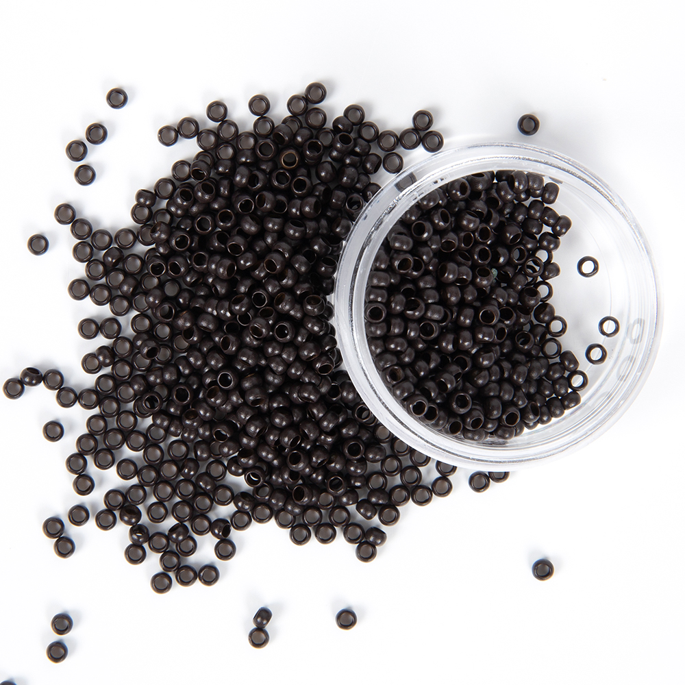 1000 Stuks/Fles Micro Ringen Buizen Micro Ringen Links Kralen Voor Ik Tip Haarverlenging Gereedschap Microchip Reforzado Para Extensiones