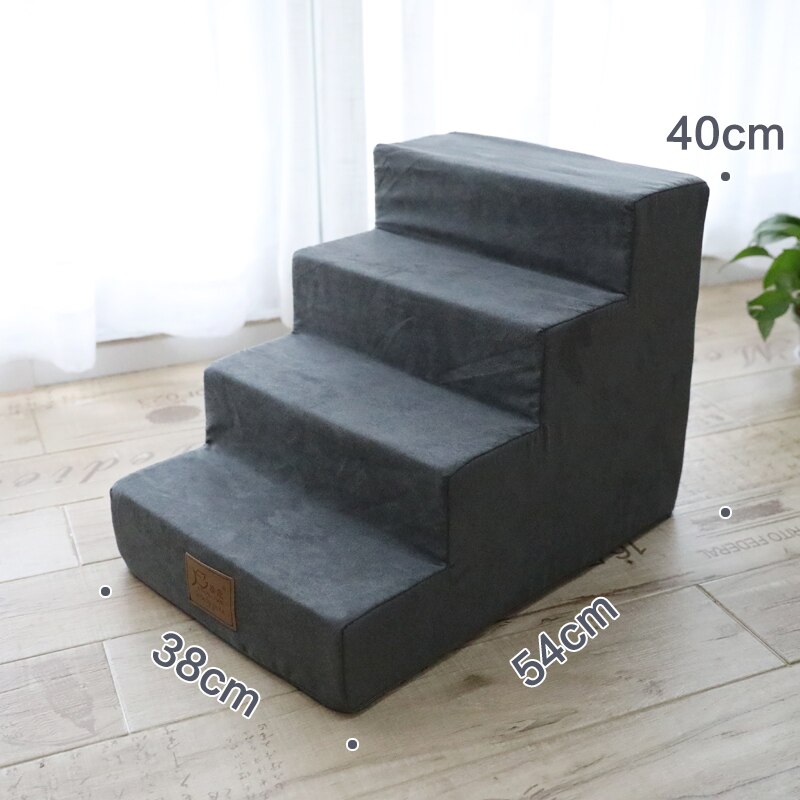 Pet Stair Dog Climbing Small Stairs Kitten Dog Stepping Pet Stairs Stepping Bed Four-layer Climbing Dog Ladder Go To Bed Ladder