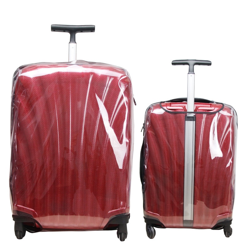 Dikker Transparante Bagage Cover Voor Samsonite Clear Koffer Beschermende Covers Travel Accessoires Rits Reizen Bagage Cover