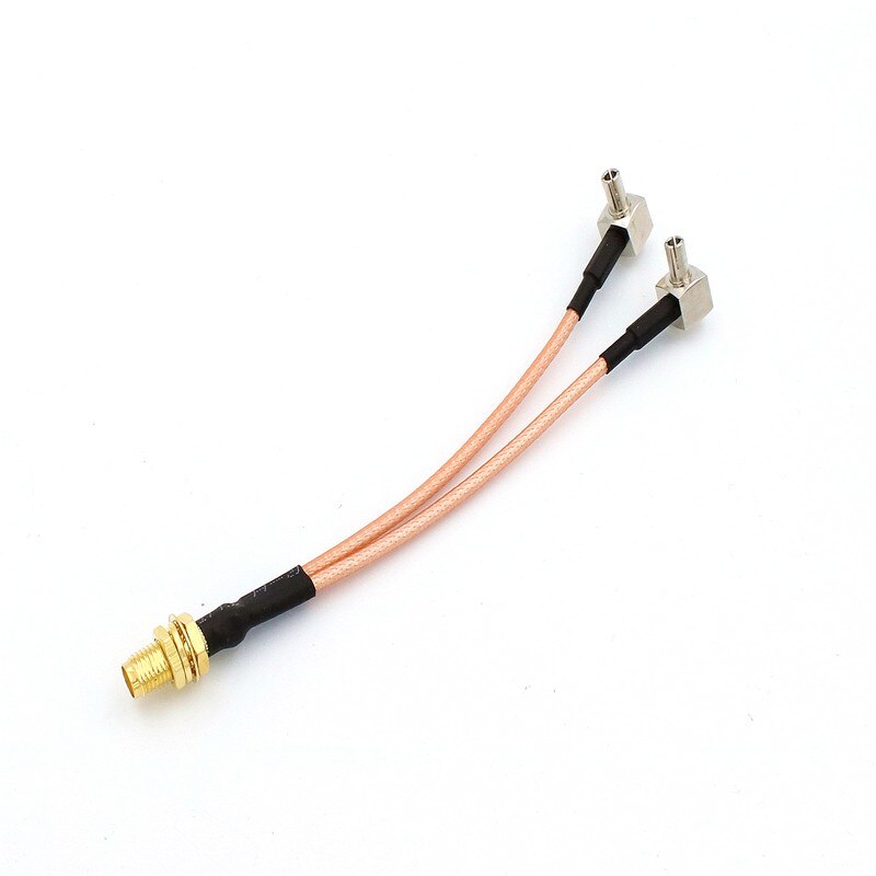 Sma Female Naar TS9/Sma/CRC9 Mannelijke Connector Splitter Combiner Rf Coaxiale Pigtail Kabel Gebruik Voor 3G 4G Modem Huawei Zte