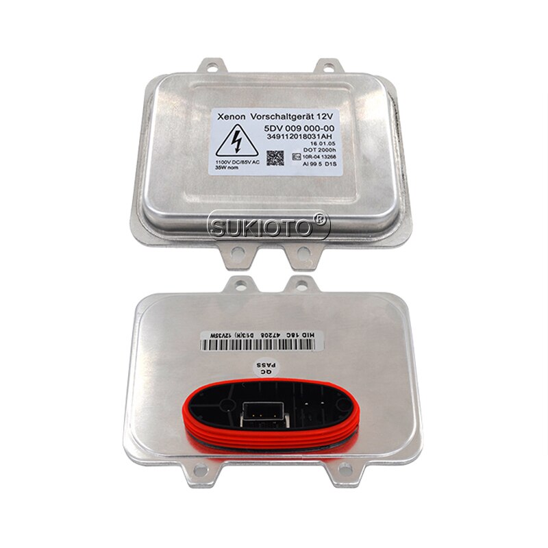 SUKIOTO Neue OEM H1 35W D1S Auto Scheinwerfer Xenon versteckt Ballast 5DV 009 610-00 5DV009610-00 5DV00961000 Für x5 X6 Skoda Octavia