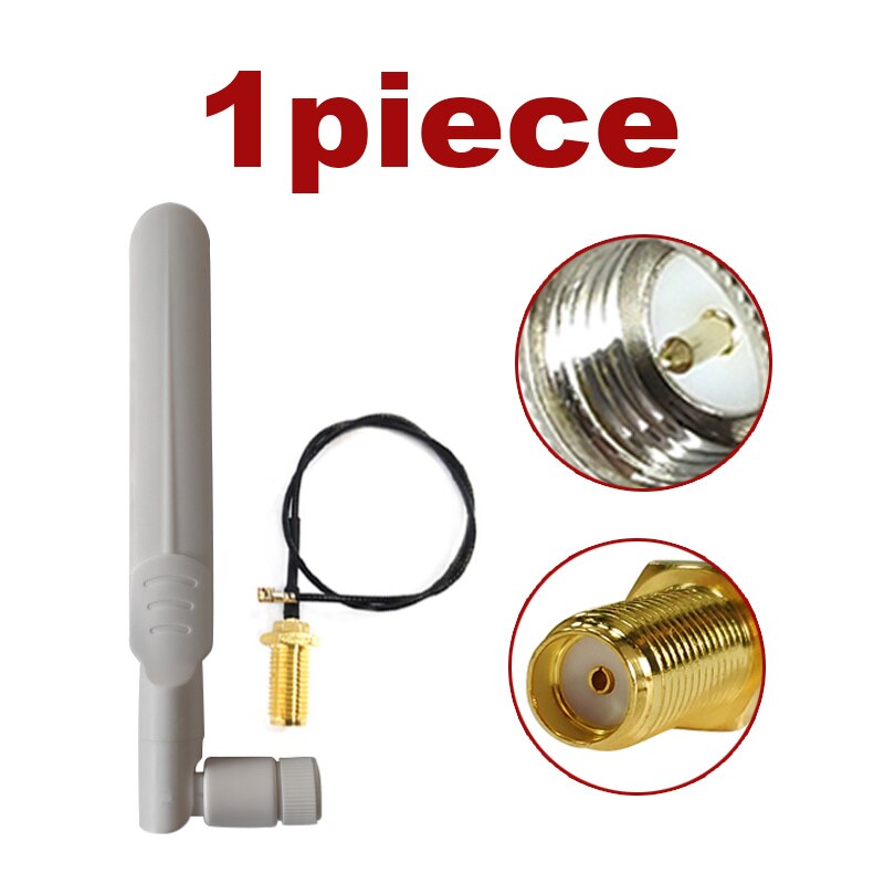 2.4g wifi Antenna 8dBi SMA Male Connector 2.4GHz 5GHz 5.8Ghz Dual Band pbx 2.4 ghz 5G 5.8G Antena rp-sma 21cm Pigtail Cable: 1 piece