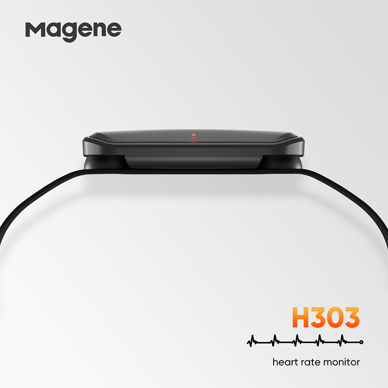 Magene H303 Hartslagmeter Mover Sensor Dual Ant Bluetooth Met Borstband H64 Fietscomputer Bike Wahoo Garmin Sport