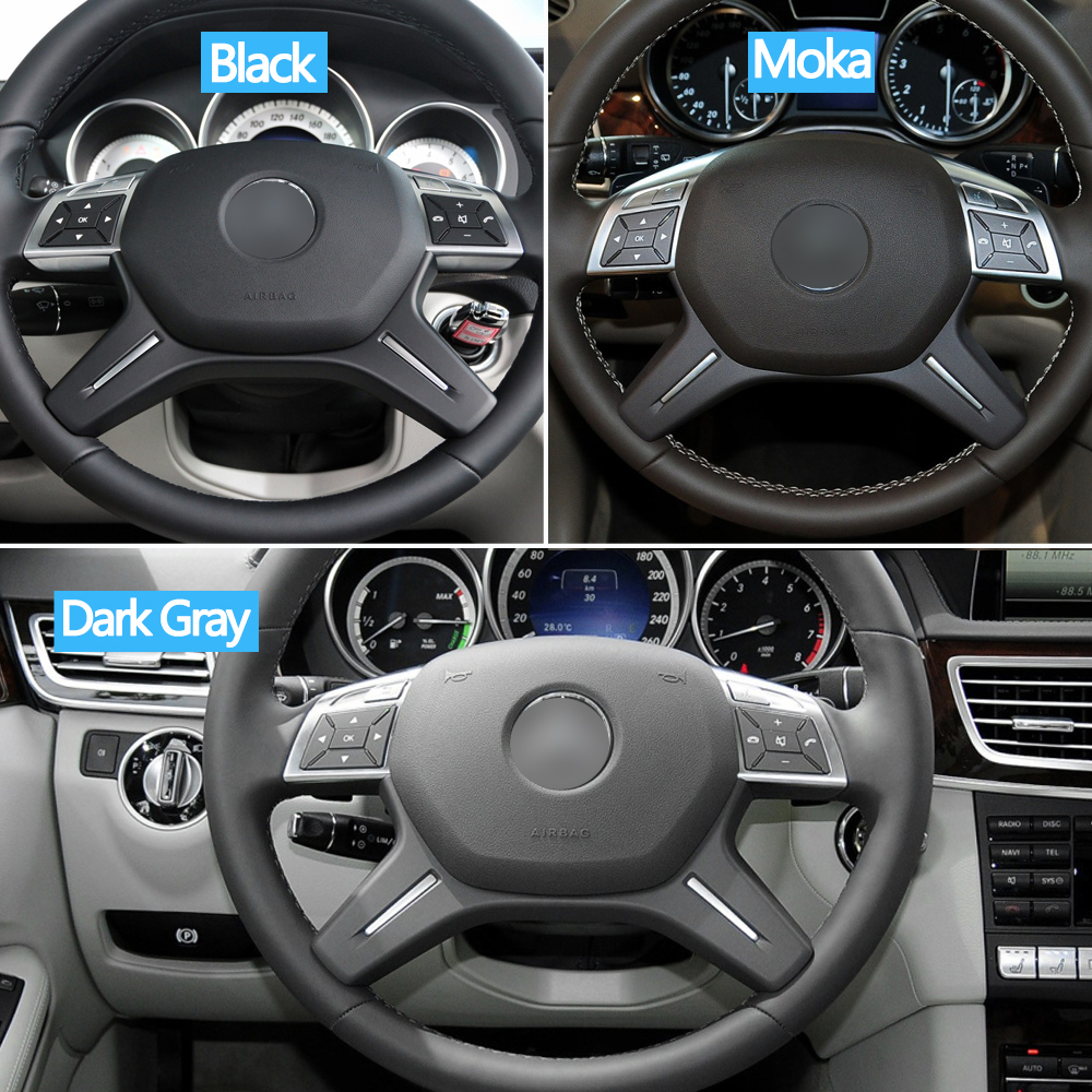 Sostituzione del pannello di copertura del rivestimento del volante dell'auto per Mercedes Benz CE ML GL GLS Classe G W204 W212 W166 W463 A 0994640513