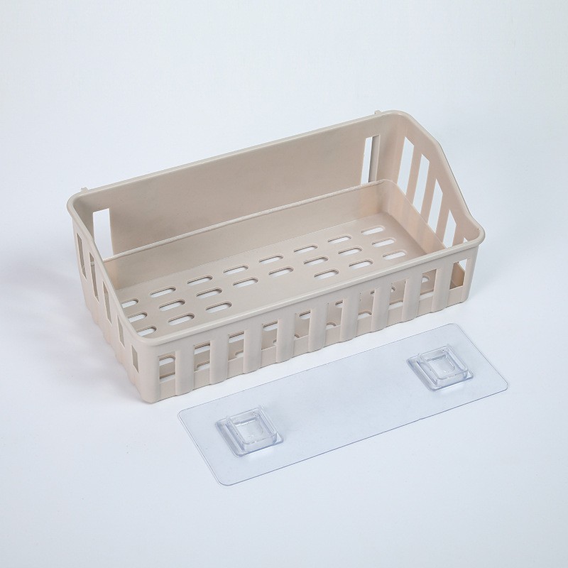 Hylla badrum självhäftande förvaringsställ krokar kök heminredning hörndusch hylla ställ förvaringsställ tillbehör: Brons