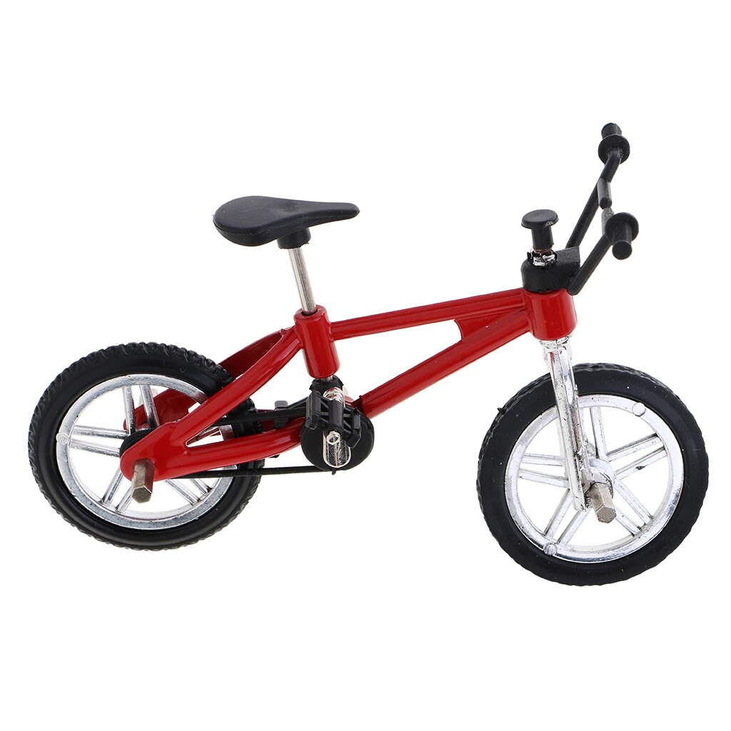 Bicicleta de Montaña de juguete en miniatura para niños, juguete de Metal coleccionable, genial, decoración de mesa de escritorio para el hogar