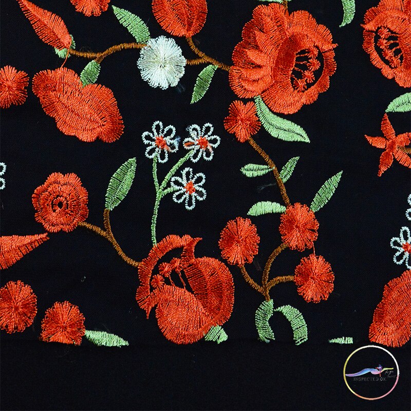 Tela de encaje de tul de China, tejido de encaje de para bordado de flores, ropa de disfraz,