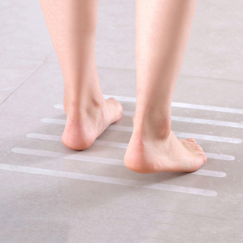 kitchen Bathroom bathtub transparent non-slip stickers Staircase anti-slip tape Shower room anti-skid strip