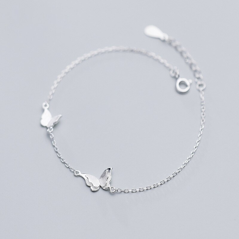 ANENJERY 925 conjuntos de joyas de plata de ley collar de perlas simuladas con hojas de brotes + pendientes + pulsera para mujer joyería coreana