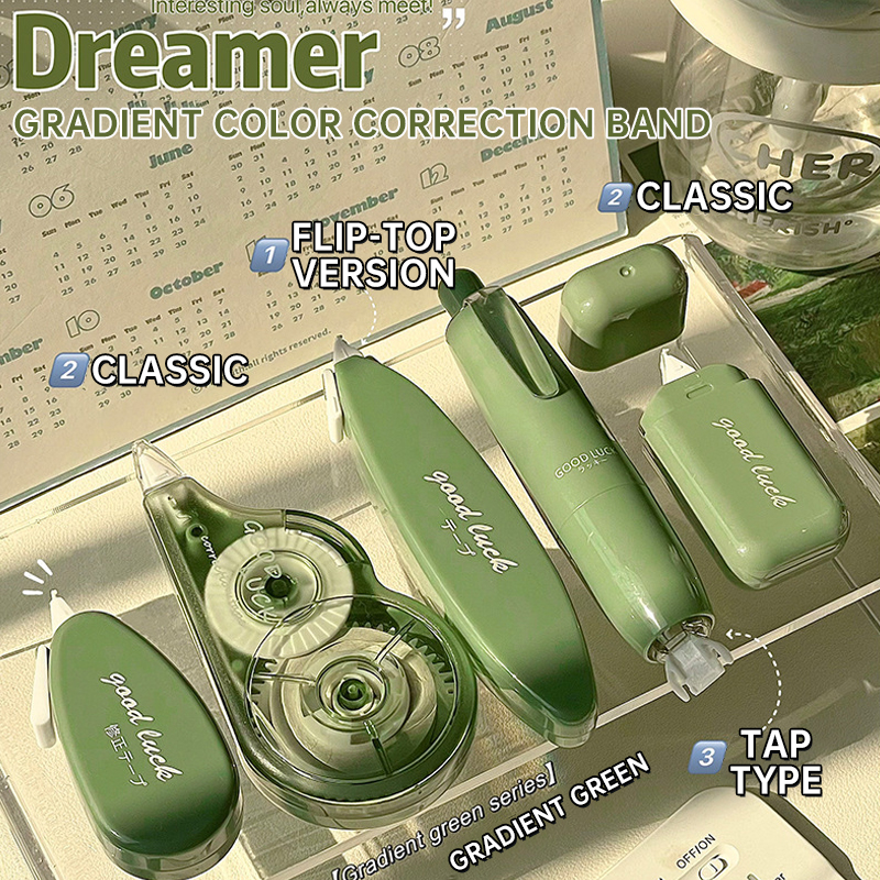 5Pcs Correction Tape Correction Belt White Out Cute Stationary Supplies Back to School Accessories for Girls Students