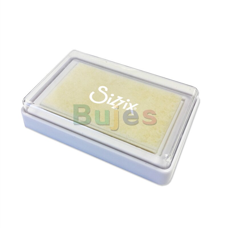 Sizzix Embossing Ink Pad 663012 (Clear) Craft Supplies, 16 X 14 X 3 Cm, Create An Amazing 3-D Look