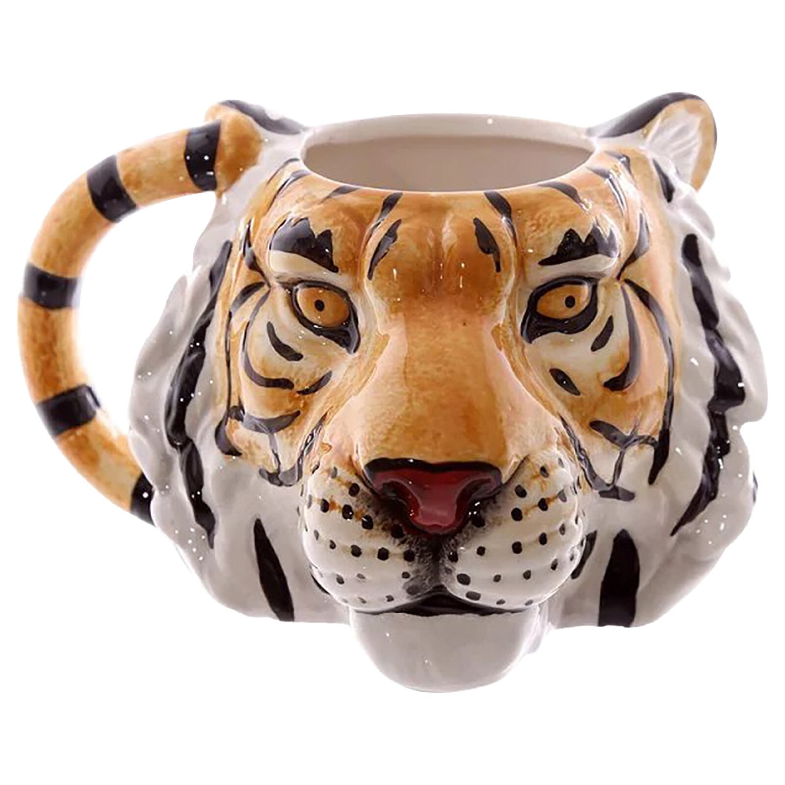 3D Panda Ceramic Drink Cup Animal Cup Ceramic Stereo Vision Cup Mug Funny Water Cup Cafe Tea Cup Mug: I