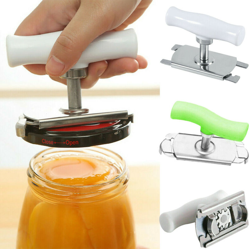 Veiligheid Openers Glas 1 Pc Creatieve Blikopener Jar Fles Verstelbare Hand Handmatige Eenvoudige Gadget Keuken Handige Tool