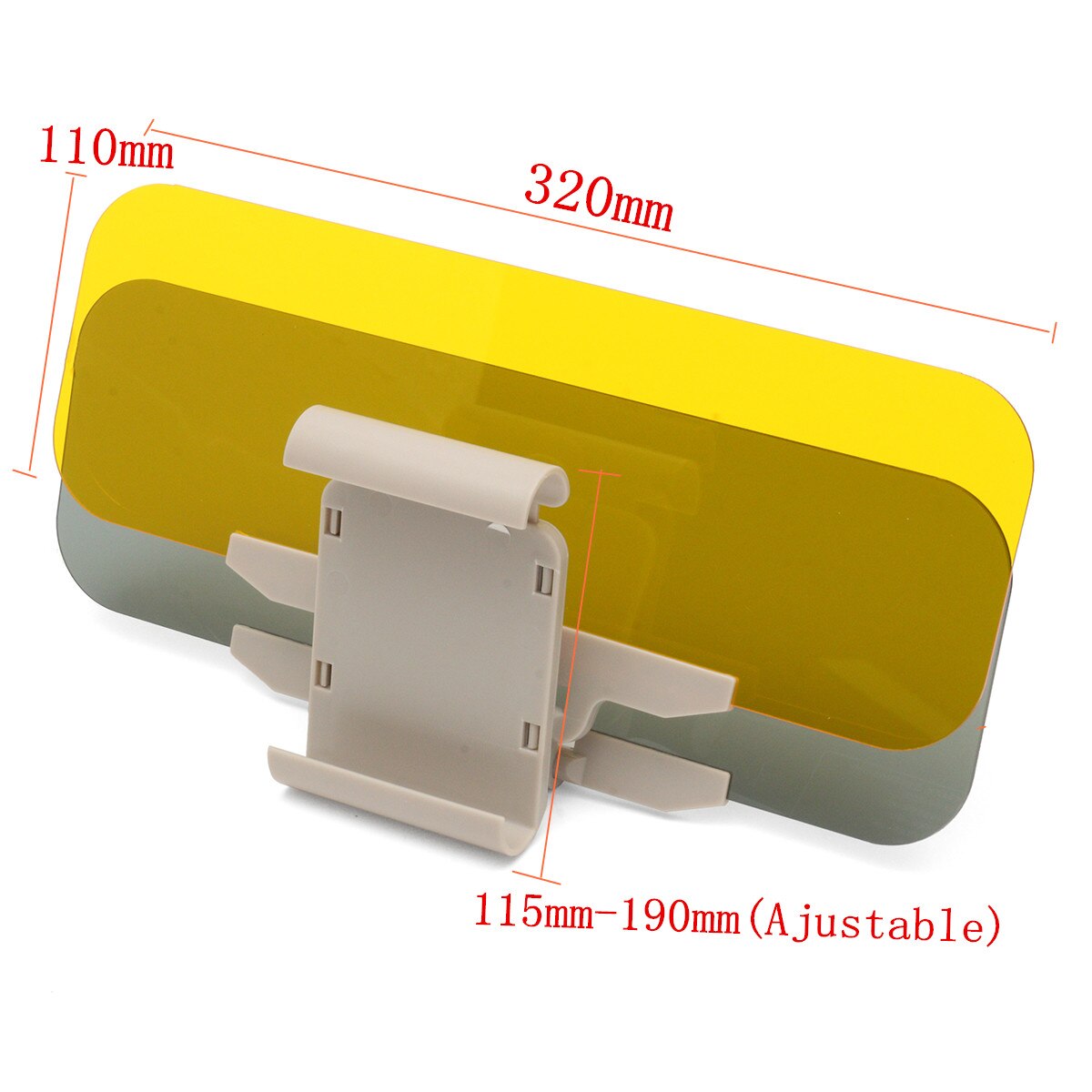 Day Night HD Anti Glare Auto Car Flip Down Shield Sun Visor Vision Block View Anti UV Fold Flip Dazzling Goggles Driving Mirror