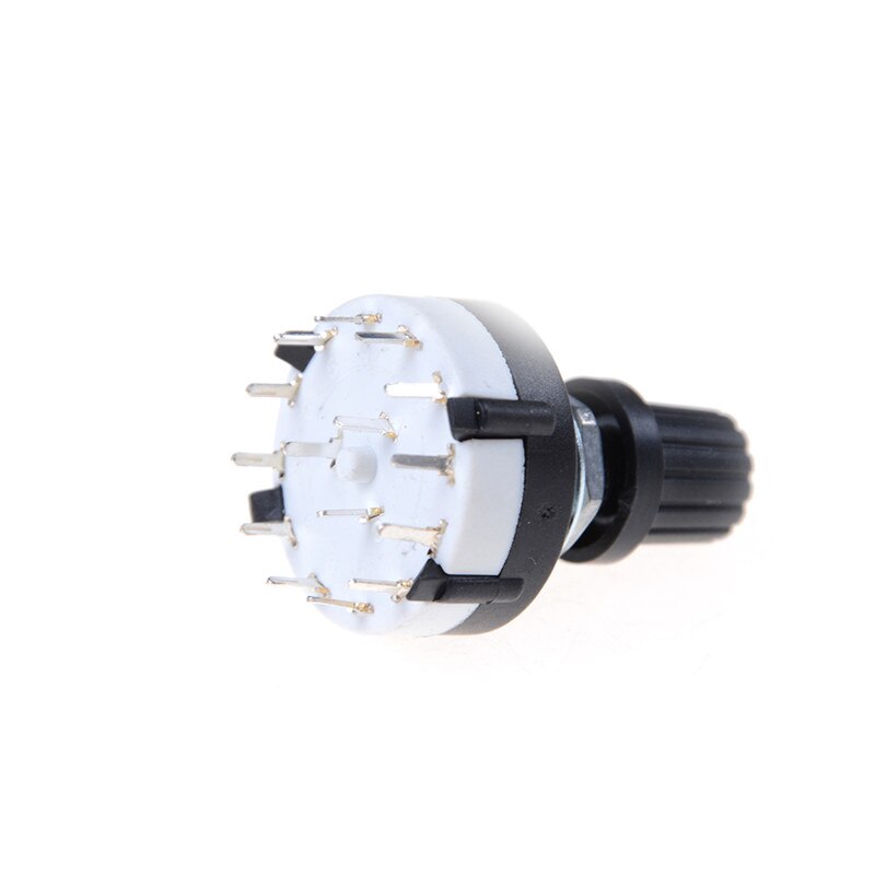 Interrupteur Rotatif 12 Positions MR-A112 - Neuf Sous Blister - Compatible Universel
