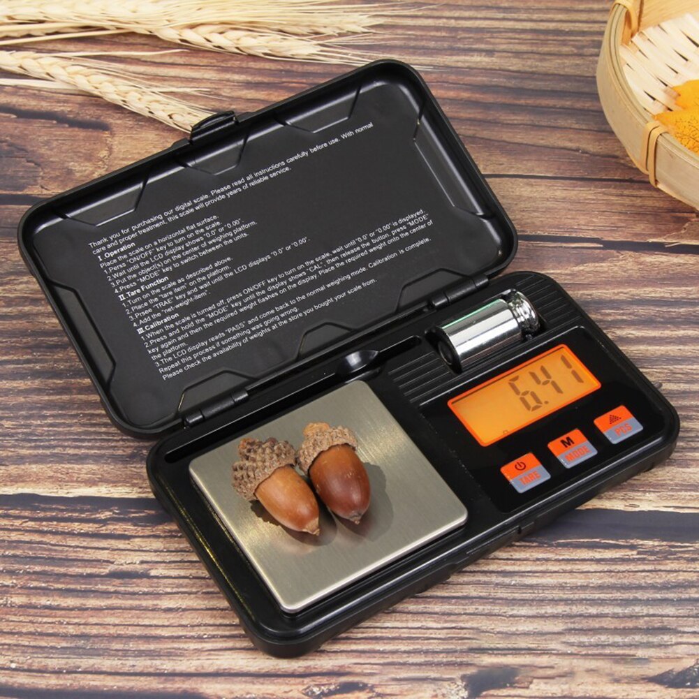 Gouden Sieraden Balance Gram Schaal 0.01G Nauwkeurigheid Pocket Digitale Elektronische Weegschalen Lcd-scherm Digitale Dieet