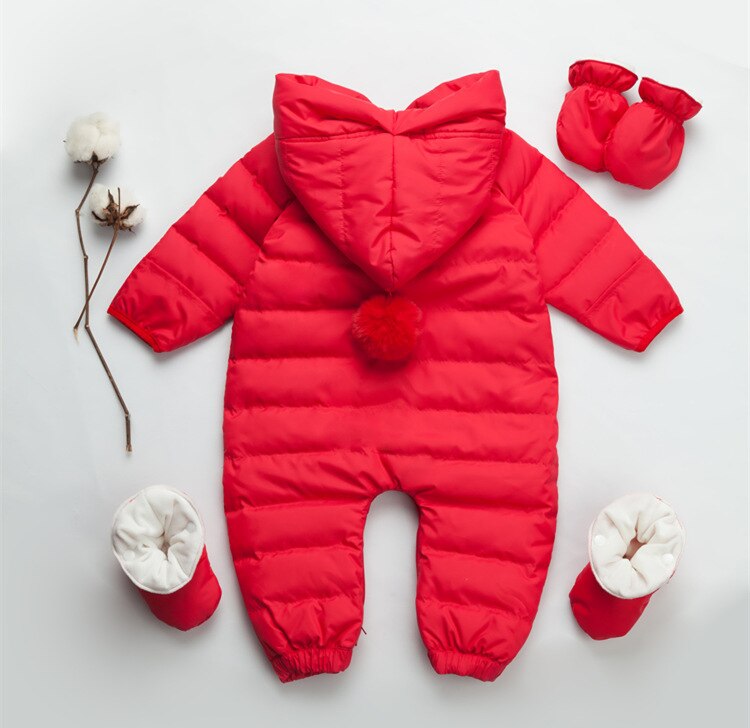 Bébé bas combinaison vêtements d'extérieur épaissi pour garder au bébé à l'extérieur pour porter des vêtements bébé manteaux bas bébé garçon Parkas