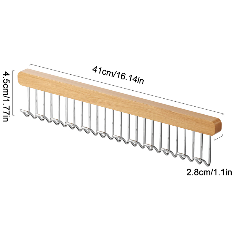 Barre de suspension pour placard, crochet coulissant multifonctionnel, support coulissant pour garde-robe, gain de place, tige de placard pour attaches, foulards: XXL / vert clair