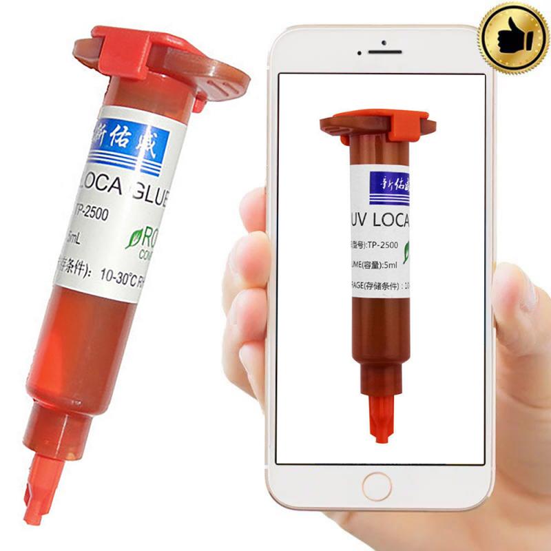 5ml cola uv loca líquido óptico adesivo claro para reparação celular para tela de toque para samsung iphone acessórios do telefone móvel