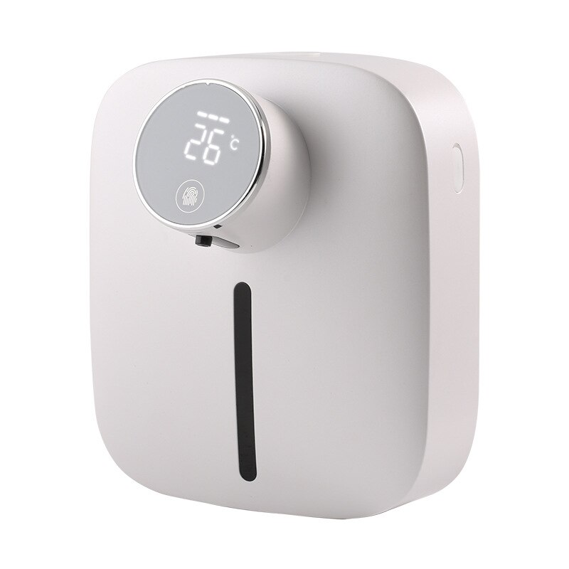 Automatic Soap Dispenser Iorbur Wall Mounted Foaming Soap Dispenser 320ml Rechargeable Waterproof Hand Sanitizer Dispenser Pink: White