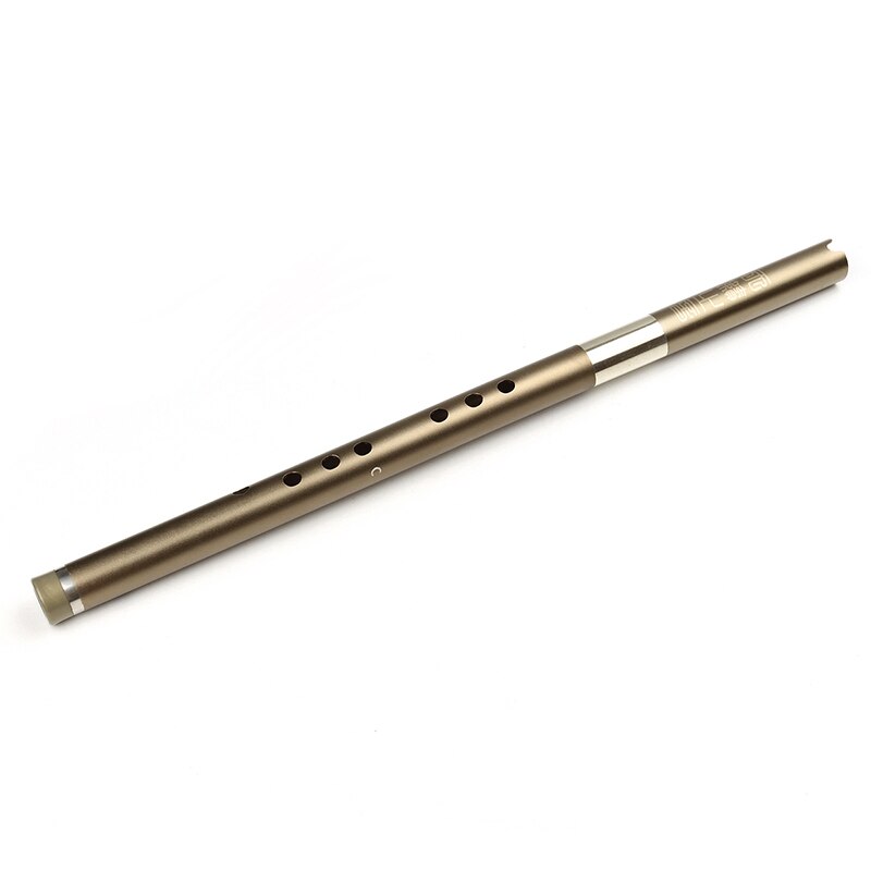 Classical Vertical Flute Aluminum two section Metal XIAO Mouth Piece Inclued Musical Instrument Flute for Beginner