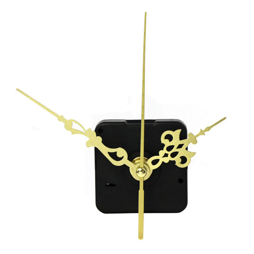 Zero Simple Gold Hands DIY Quartz Wall Clock Movement Mechanism Replacement