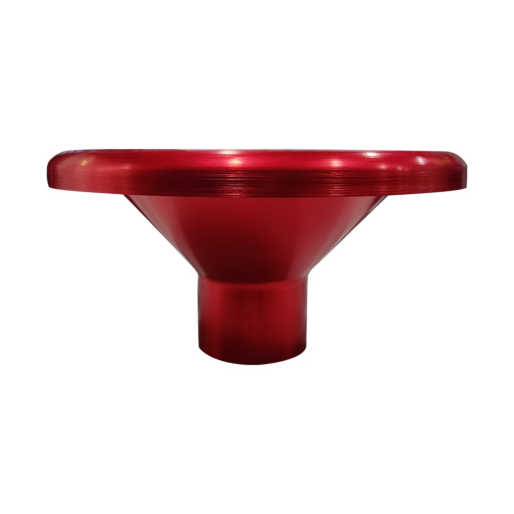 2.5 "Auto Bellmouth Velocity Stack Adapter Air Intake Turbo Hoorn Zilver Blauw Rood Zwart Tone Air Intake Turbo Hoorn met 2.5 Slang