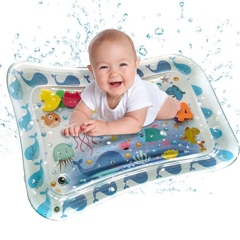 Opblaasbare Baby Pvc Water Mat Peuter Leuke Activiteit Spelen Centrum Voor Kinderen & Zuigelingen Peuter Funcushion Water Mat Voor Baby 'S
