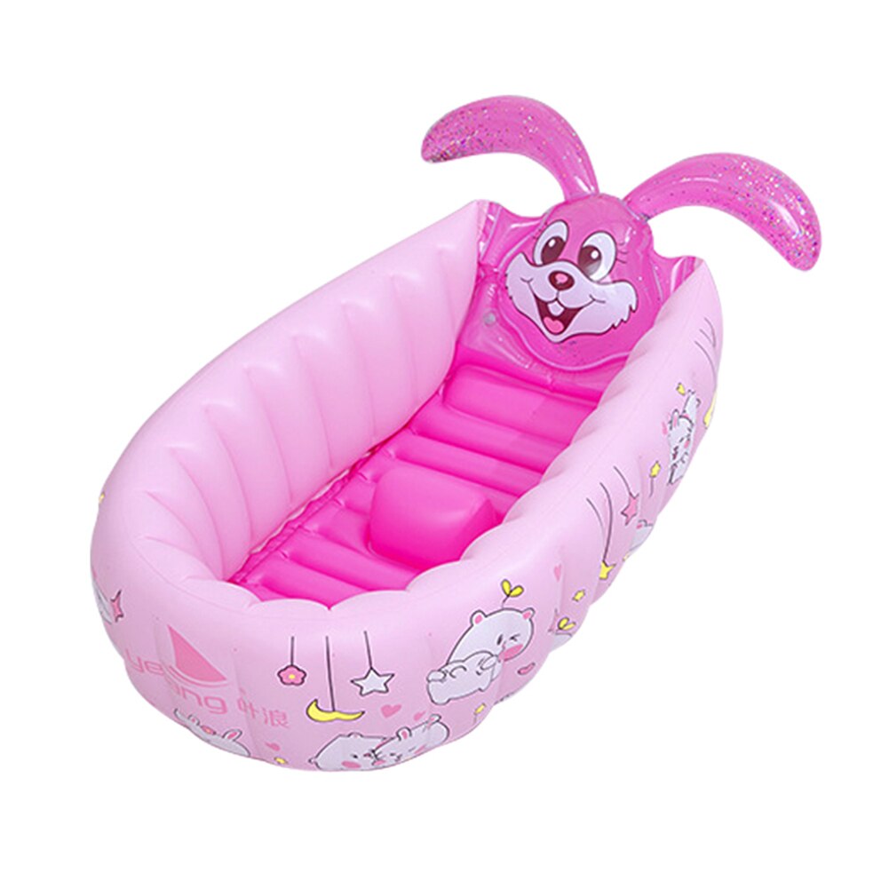 0-3 jahre alt Baby Badewanne PVC Verdicken Wärme Erhaltung Badewanne Baby Aufblasbare Tragbare Dusche Becken für Neugeborenen Baby: 4