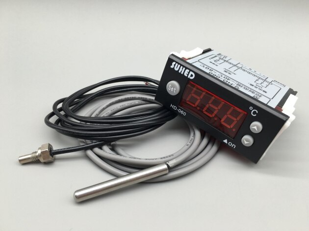 Industrial Digital Display Electronic Temperature Controller Machine Equipment Temperature Instrument Automatic Control Switch