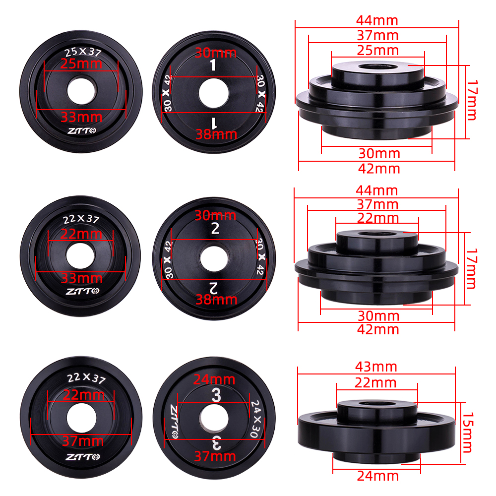 ZTTO MTB Bicycle Bottom Bracket Bearing Remove Install Tool Road Bike BB Press Fit 24mm 30mm BB86 BB30 BB92 PF30 Repair Kits