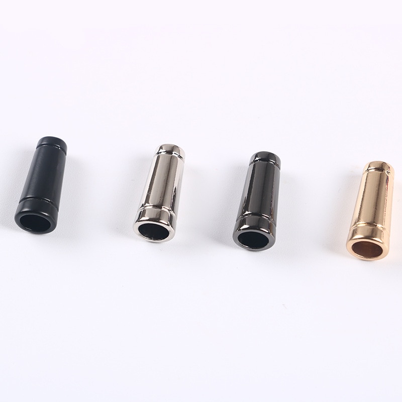 20mm trattformad lång lås sladd stopp rep ändar lock dragsko växlar klämma kläder kläder skosnöre tillbehör