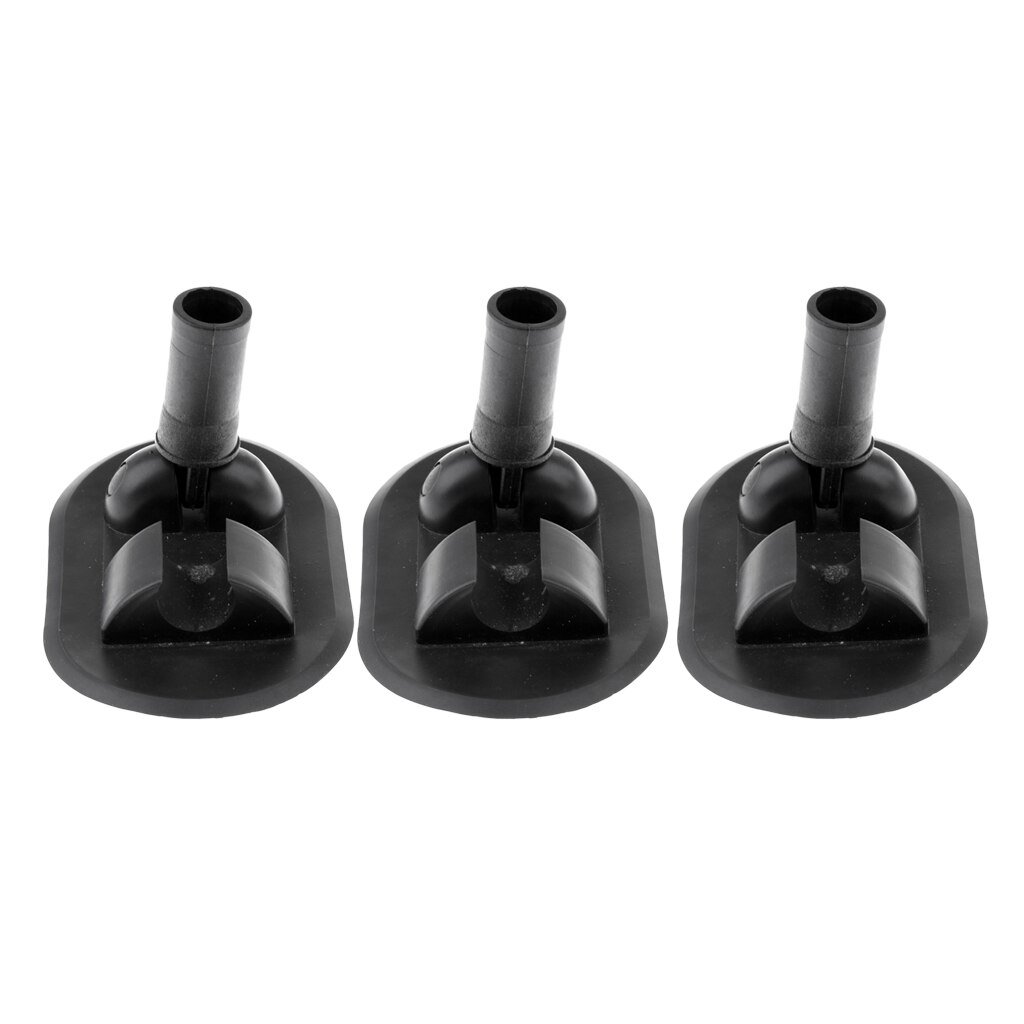 Zestaw 3, motorówka ponton PVC markiza/parasol przeciwsłoneczny/Bimini górne mocowanie podstawa czarna