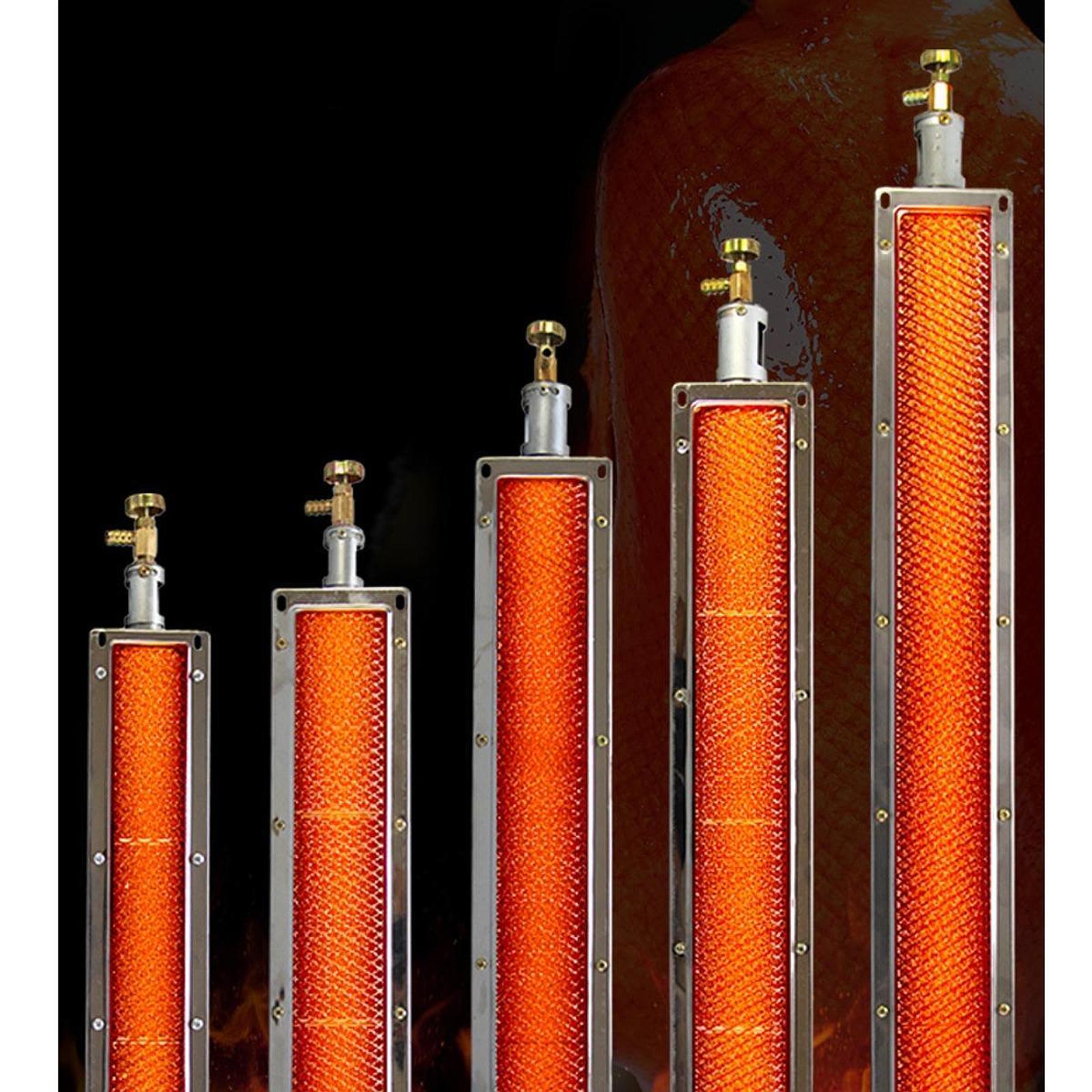 Bruciatore a infrarossi per barbecue fai da te per barbecue Stufe a griglia Riscaldatore a infrarossi Parti del bruciatore a gas Attrezzature di riscaldamento di ricambio per la cucina domestica