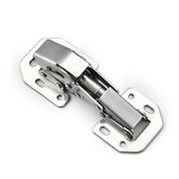 90 Degree 3-5 Inch Free Perforated Hinge Cabinet Wardrobe Hinge Thickened Angle Folding Spring Door Hinge Furniture Hardware: 3 inches