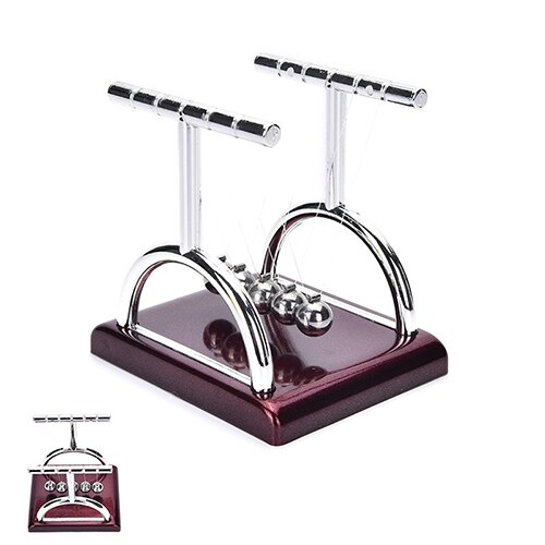 Newtons Cradle Steel Balance Ball Fun Decoratie Natuurkunde Science Speelgoed Cadeau