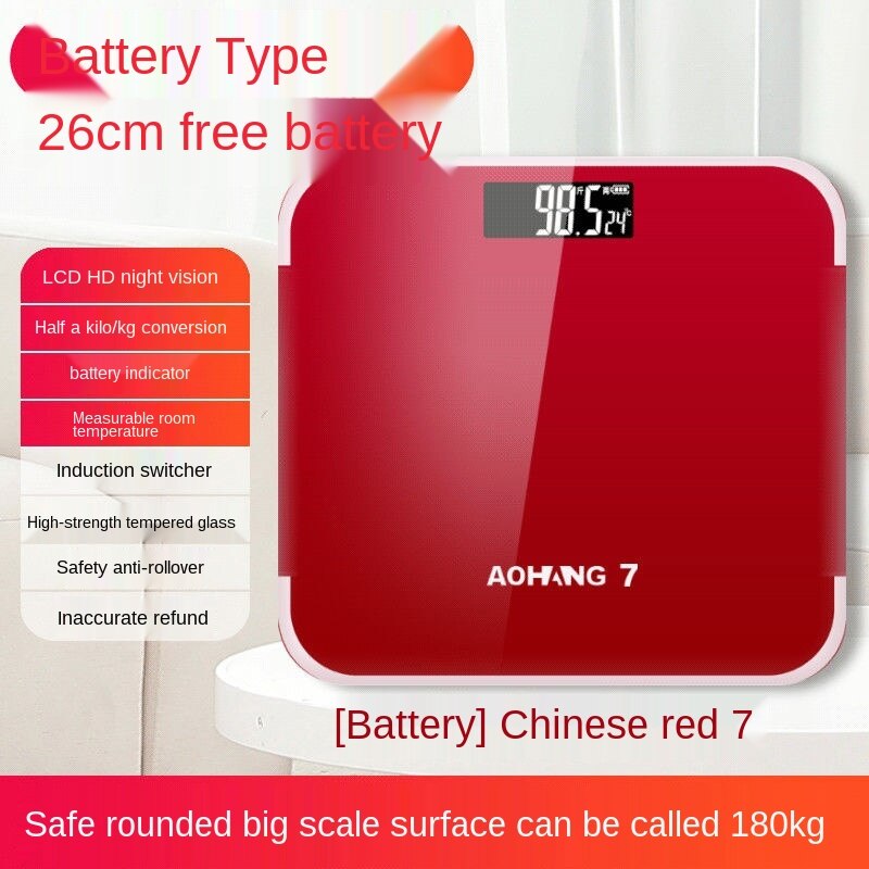 Balance électronique de luxe haut de gamme, Rechargeable, pour perte de poids, pour adulte: E