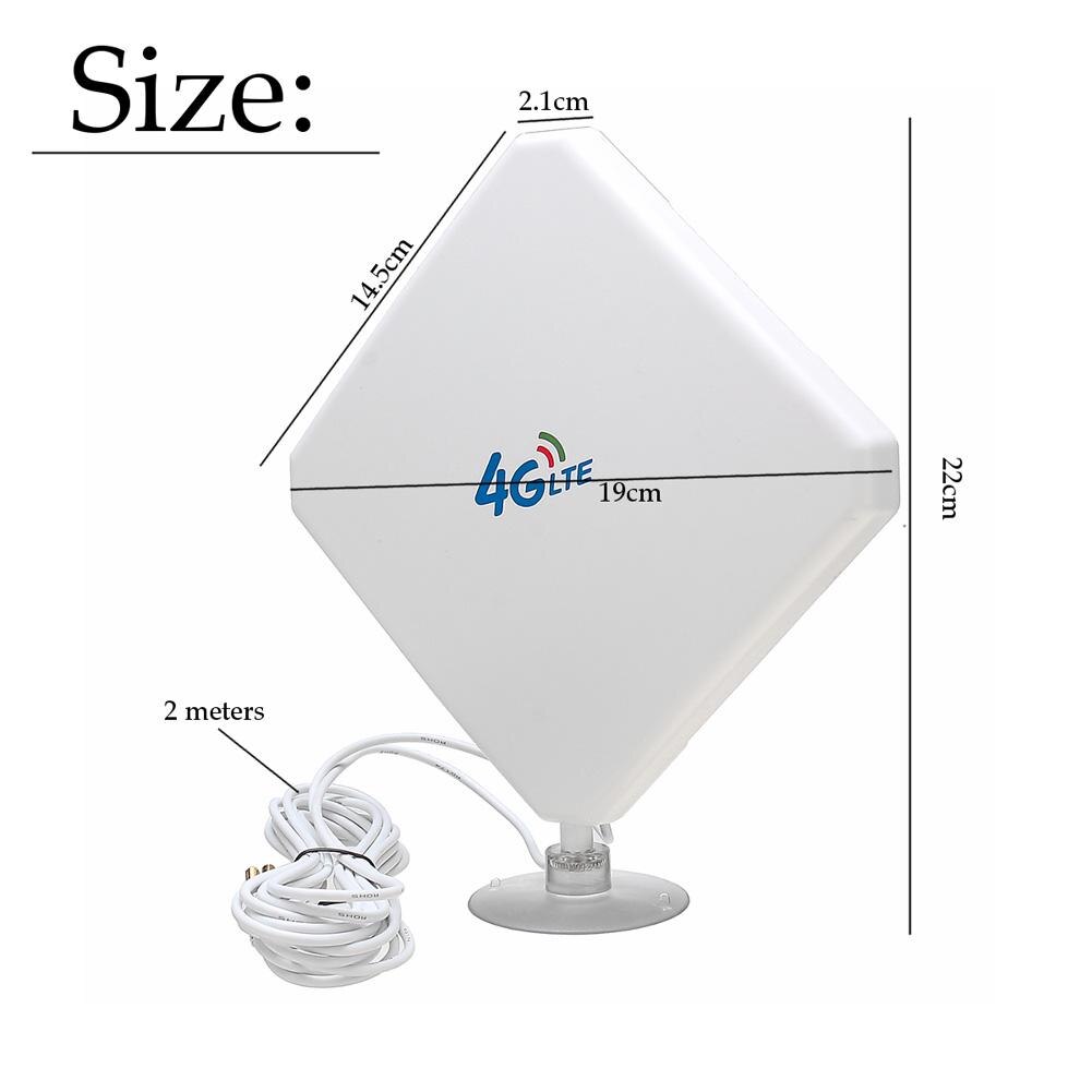 Amplificateur d'antenne double MIMO 35dBi 4G LTE, prise TS9 avec câble, pour Huawei e8372 E398 e392 e8377