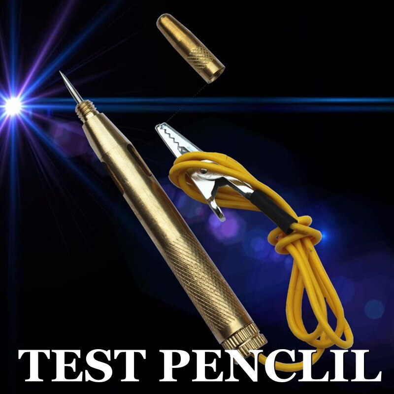 6V-24V Auto Circuit Tester Pen Universele Truck Outdoor Elektrische Spanning Veiligheid Dc Automotive Tools Detecteren Accessoires outdoor