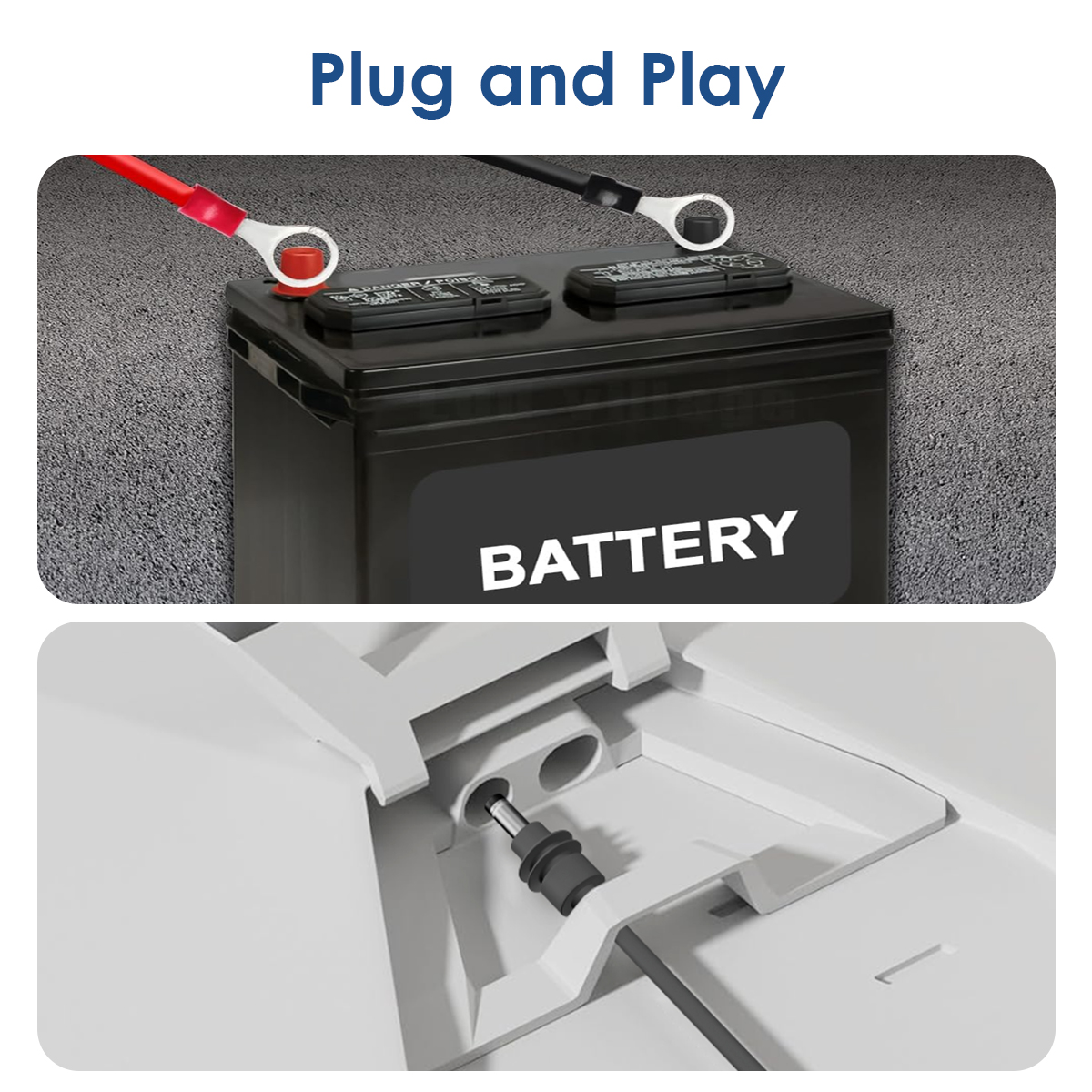 Para starlink mini cabo de alimentação específico extensão à prova dwaterproof água 14awg cablagem com suporte fusível automotivo atc/ato dc plug